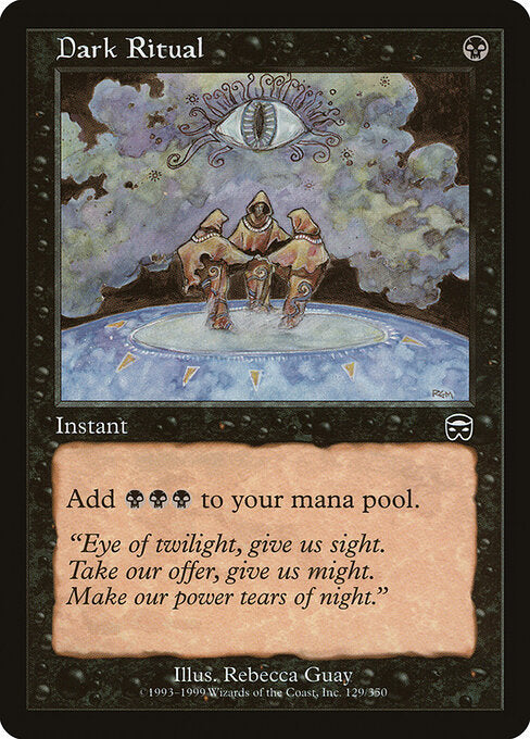 Dark Ritual (MMQ 129) [Mercadian Masques]