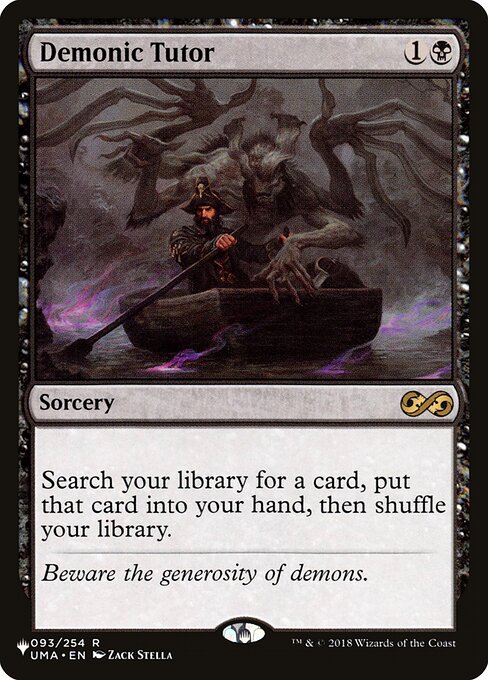 Demonic Tutor (PLST UMA-93) [The List]