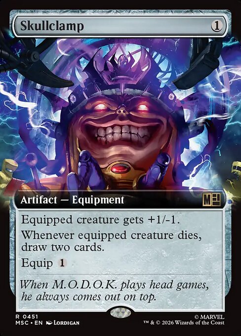 Skullclamp (MSC 451) [Marvel Super Heroes Commander]
