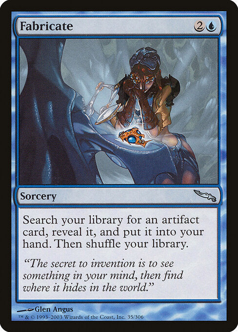 Fabricate (MRD 35) [Mirrodin]