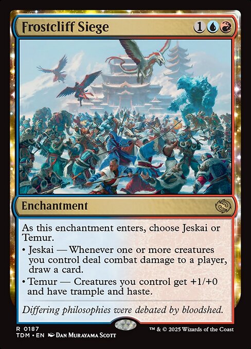 Frostcliff Siege (TDM 187) [Tarkir: Dragonstorm]