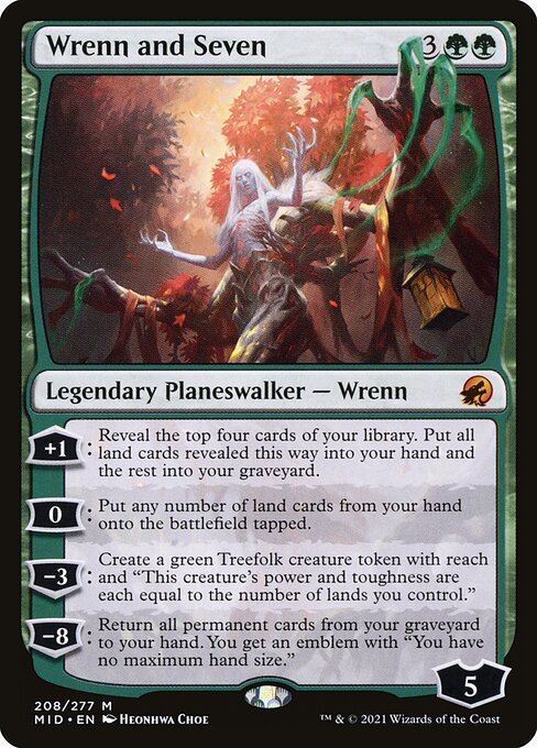 Wrenn and Seven (MID 208) [Innistrad: Midnight Hunt]