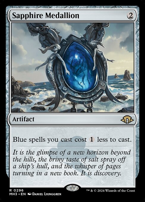 Sapphire Medallion (MH3 296) [Modern Horizons 3]