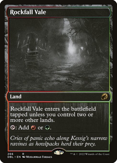 Rockfall Vale (DBL 266) [Innistrad: Double Feature]