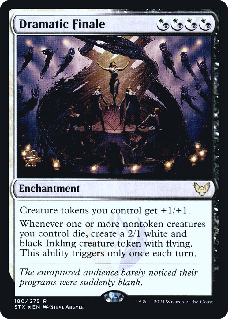 Dramatic Finale [Strixhaven: School of Mages Prerelease Promos]