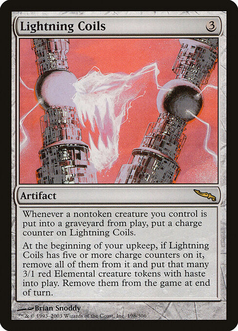Lightning Coils (MRD 198) [Mirrodin]