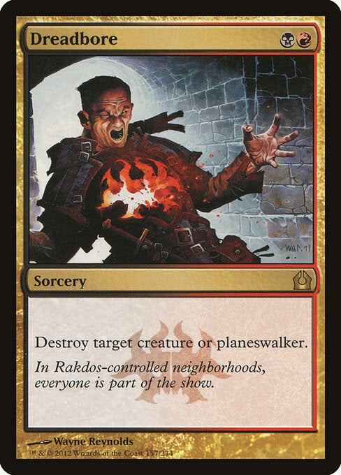 Dreadbore (RTR 157) [Return to Ravnica]
