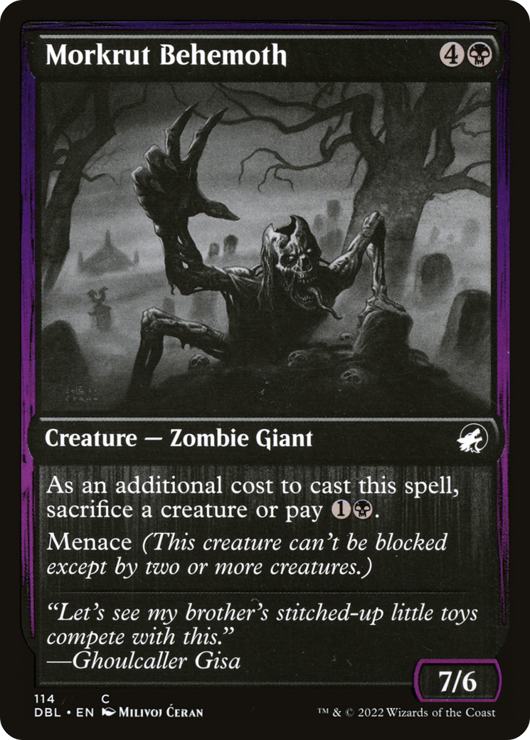 Morkrut Behemoth [Innistrad: Double Feature]