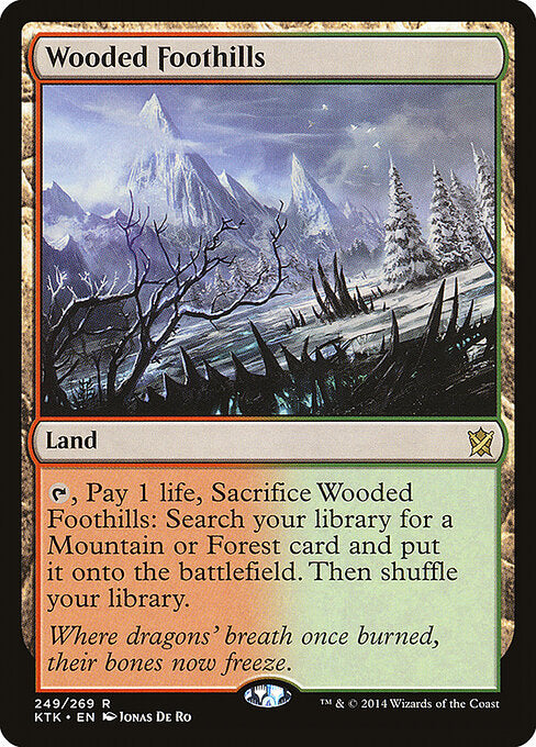 Wooded Foothills (KTK 249) [Khans of Tarkir]