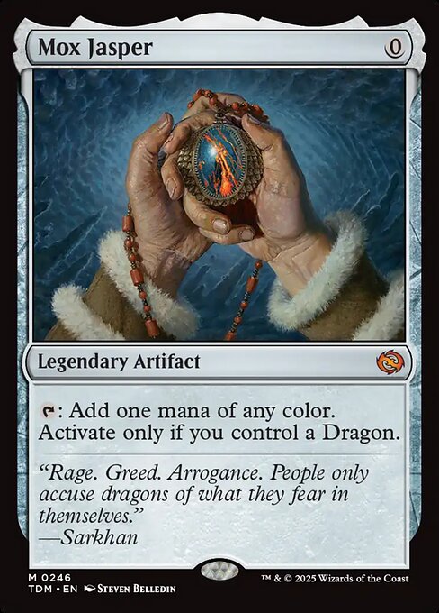 Mox Jasper (TDM 246) [Tarkir: Dragonstorm]