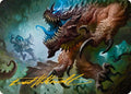 Basilisk Art Card (Gold-Stamped Signature) [Dungeons & Dragons: Adventures in the Forgotten Realms Art Series]