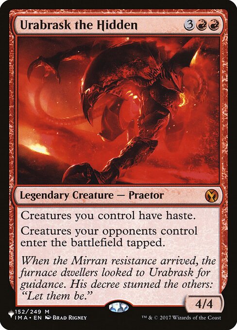 Urabrask the Hidden (PLST IMA-152) [The List]