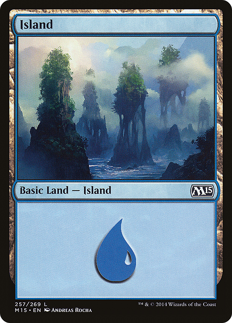 Island (257) [Magic 2015]