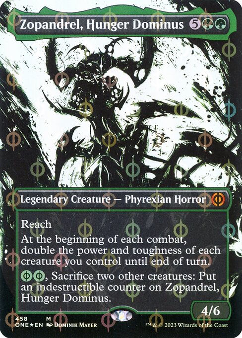 Zopandrel, Hunger Dominus (ONE 458) [Phyrexia: All Will Be One]