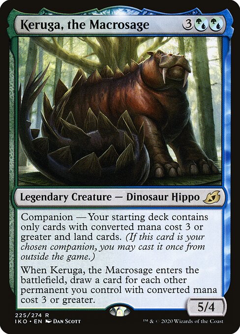 Keruga, the Macrosage (IKO 225) [Ikoria: Lair of Behemoths]