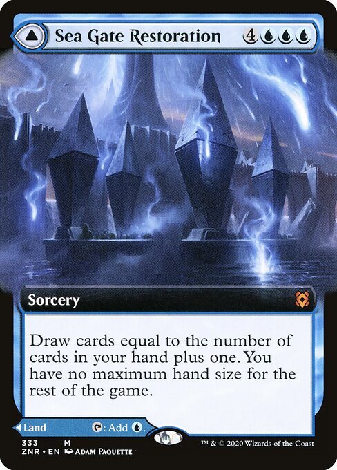 Sea Gate Restoration // Sea Gate, Reborn (ZNR 333) [Zendikar Rising]