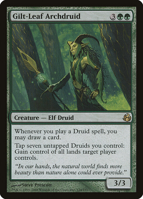 Gilt-Leaf Archdruid (MOR 124) [Morningtide]