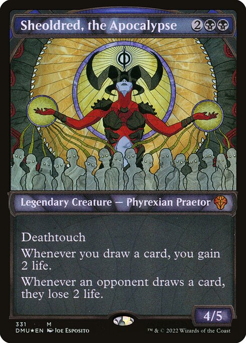 Sheoldred, the Apocalypse (Showcase) (DMU 331) [Dominaria United]