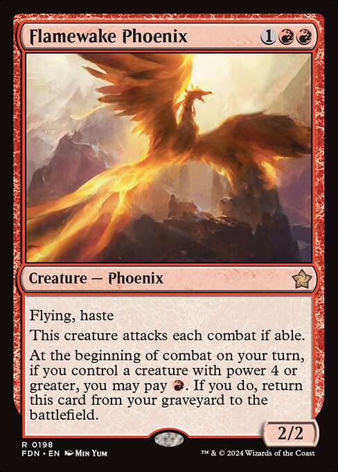 Flamewake Phoenix (FDN 198) [Foundations]
