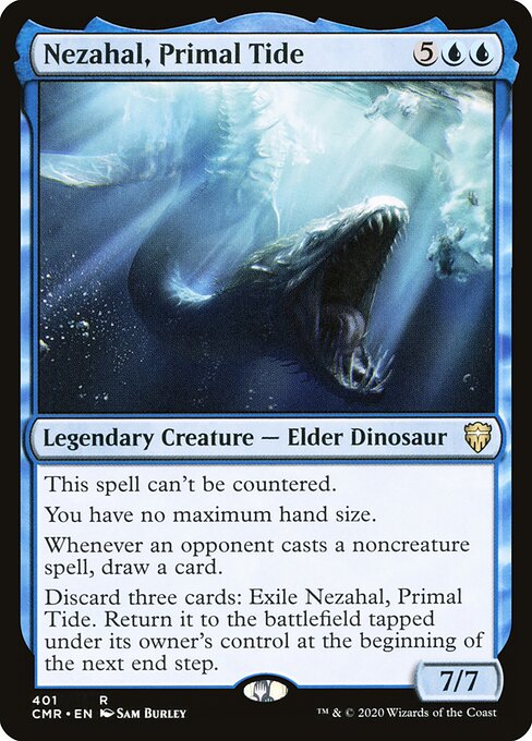 Nezahal, Primal Tide (CMR 401) [Commander Legends]