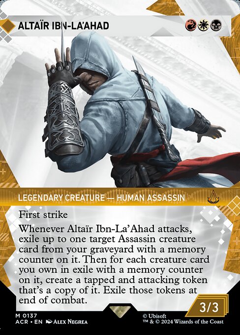 Altaïr Ibn-La'Ahad (ACR 137) [Assassin's Creed]