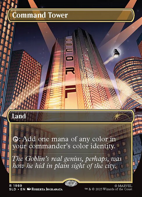 Command Tower (SLD 1989) [Secret Lair Drop]