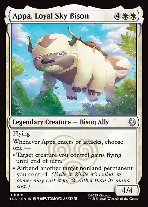 Appa, Loyal Sky Bison (TLA 9) [Avatar: The Last Airbender]