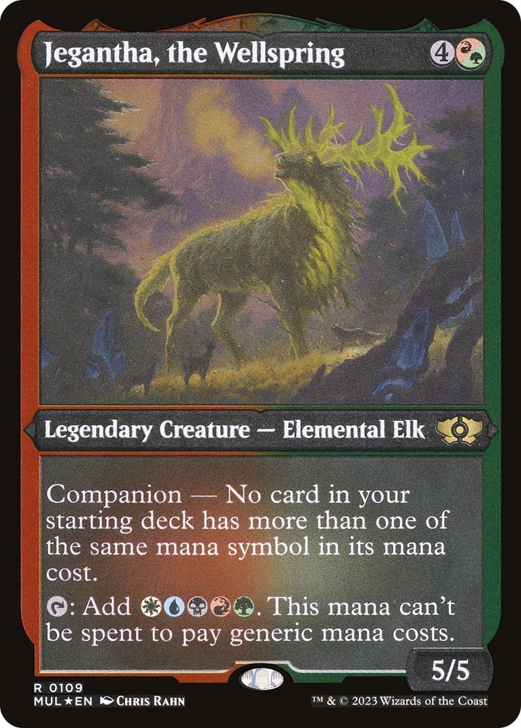 Jegantha, the Wellspring (Foil Etched) [Multiverse Legends]