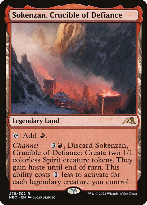 Sokenzan, Crucible of Defiance (NEO 276) [Kamigawa: Neon Dynasty]