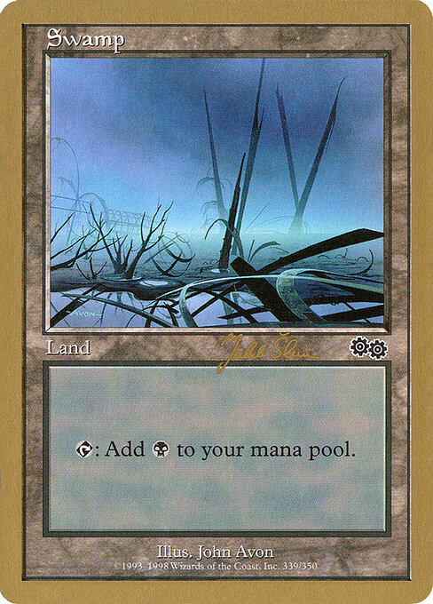 Swamp (WC99 js339) [World Championship Decks 1999]