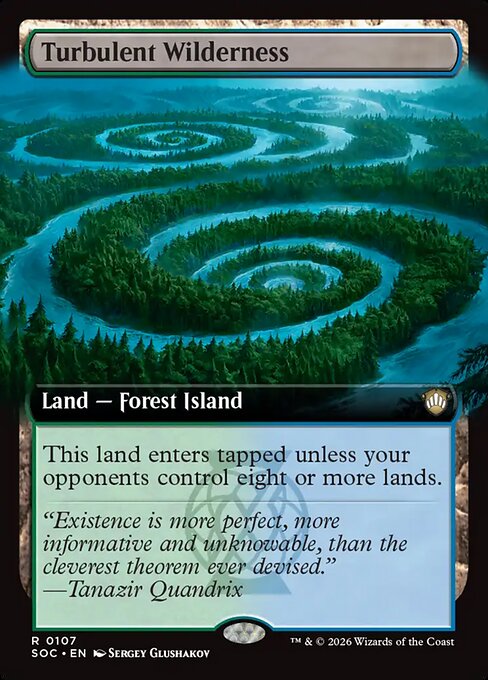 Turbulent Wilderness (SOC 107) [Secrets of Strixhaven Commander]