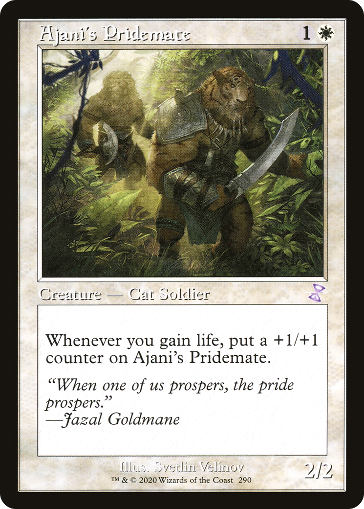 Ajani's Pridemate (Timeshifted) [Time Spiral Remastered]