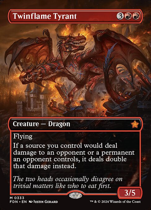 Twinflame Tyrant (FDN 333) [Foundations]
