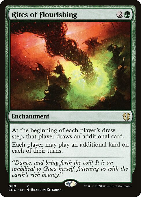 Rites of Flourishing (ZNC 80) [Zendikar Rising Commander]