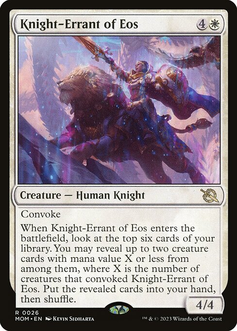 Knight-Errant of Eos (MOM 26) [March of the Machine]