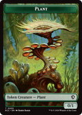 Elemental (0002) // Plant Double-Sided Token [Lorwyn Eclipsed Tokens]
