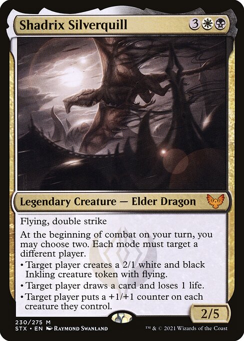 Shadrix Silverquill (STX 230) [Strixhaven: School of Mages]