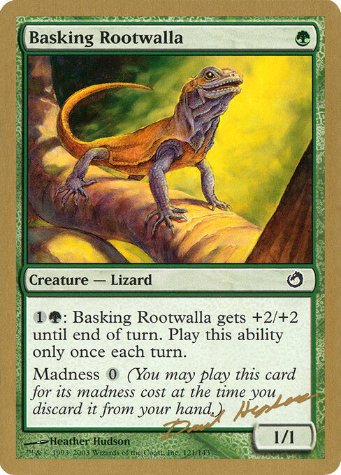 Basking Rootwalla (WC03 dh121) [World Championship Decks 2003]
