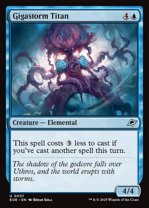 Gigastorm Titan (EOE 57) [Edge of Eternities]
