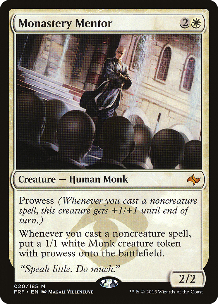 Monastery Mentor [Fate Reforged]