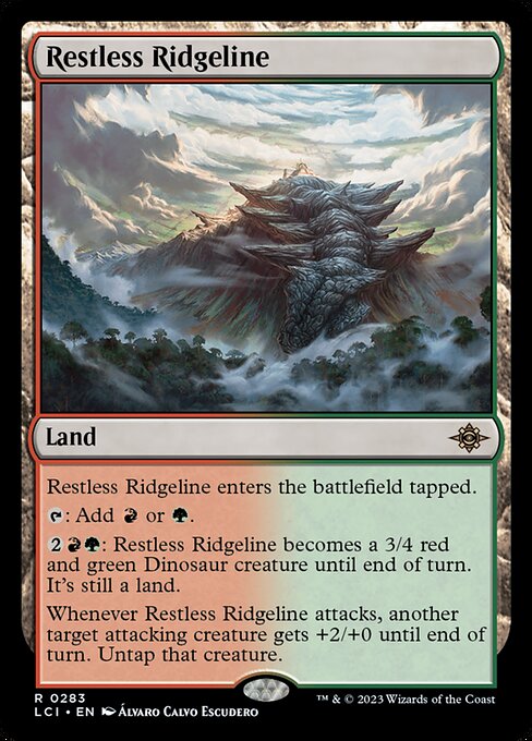 Restless Ridgeline (LCI 283) [The Lost Caverns of Ixalan]