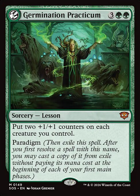 Germination Practicum (SOS 149) [Secrets of Strixhaven]
