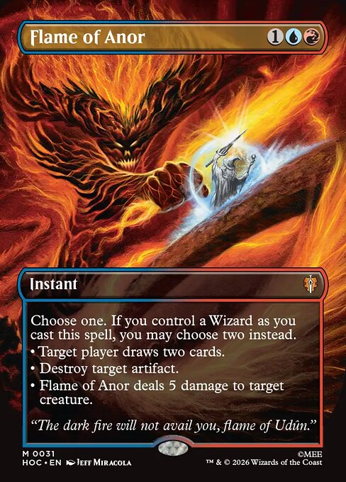 Flame of Anor (Borderless) (HOC 31) [The Hobbit Eternal]