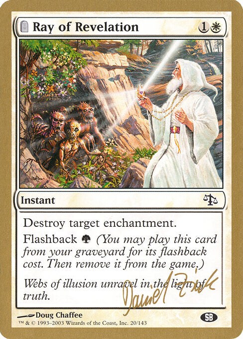 Ray of Revelation (WC03 dz20sb) [World Championship Decks 2003]
