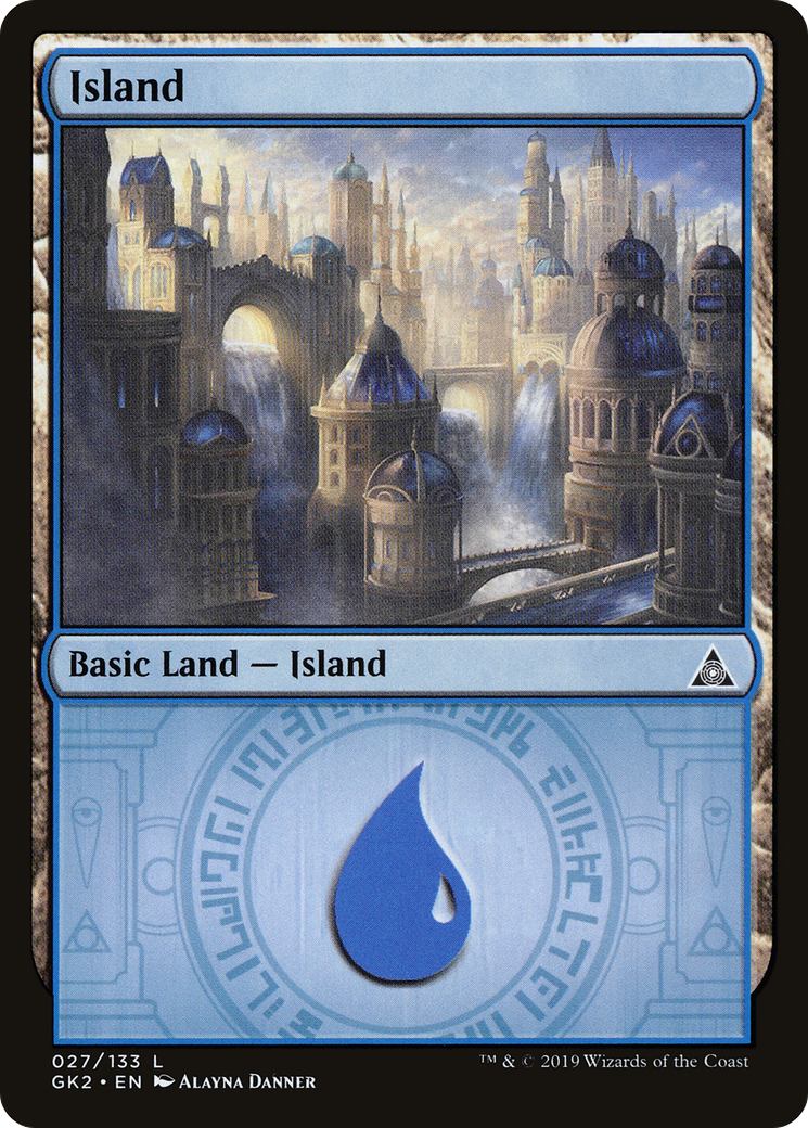 Island (27) [Ravnica Allegiance Guild Kit]