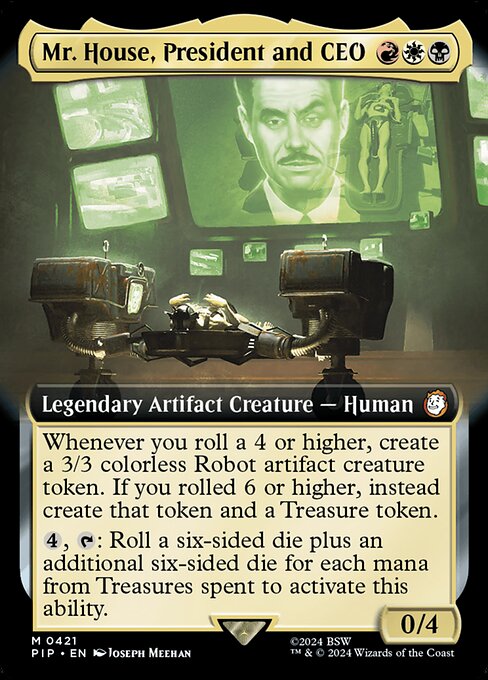 Mr. House, President and CEO (PIP 421) [Fallout]