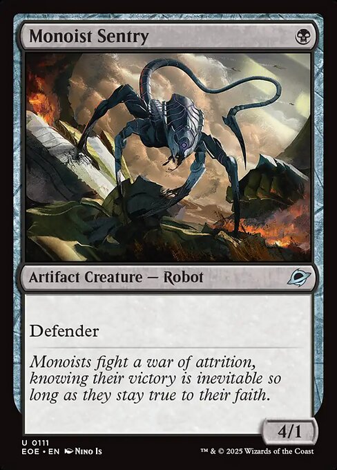 Monoist Sentry (EOE 111) [Edge of Eternities]