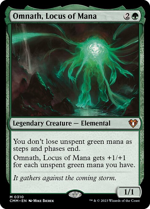 Omnath, Locus of Mana (CMM 310) [Commander Masters]
