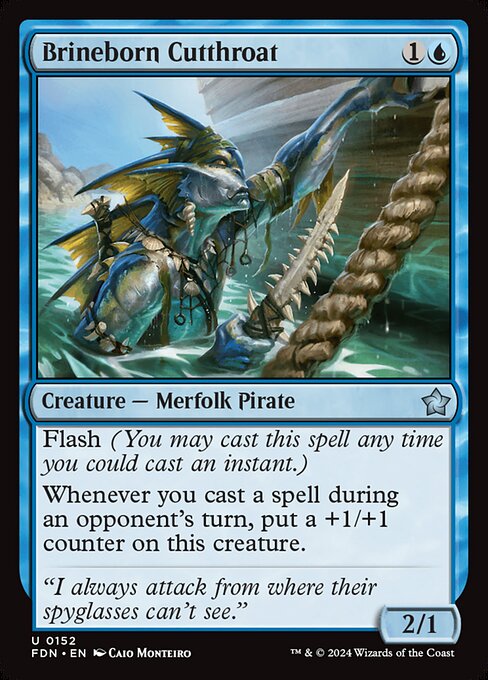 Brineborn Cutthroat (FDN 152) [Foundations]