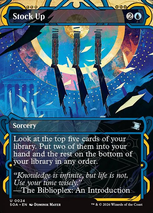 Stock Up (SOA 24) [Secrets of Strixhaven Mystical Archive]